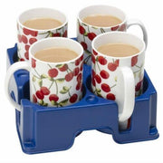 Muggi Multi 4 Cup Holder Petrol Blue Home Office Car Caravan Motorhome Muggi - Dynamic Drive