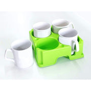 Muggi Multi Cup & Mug Holder Green Motorhome Caravan Boat Home Office Muggi - Dynamic Drive