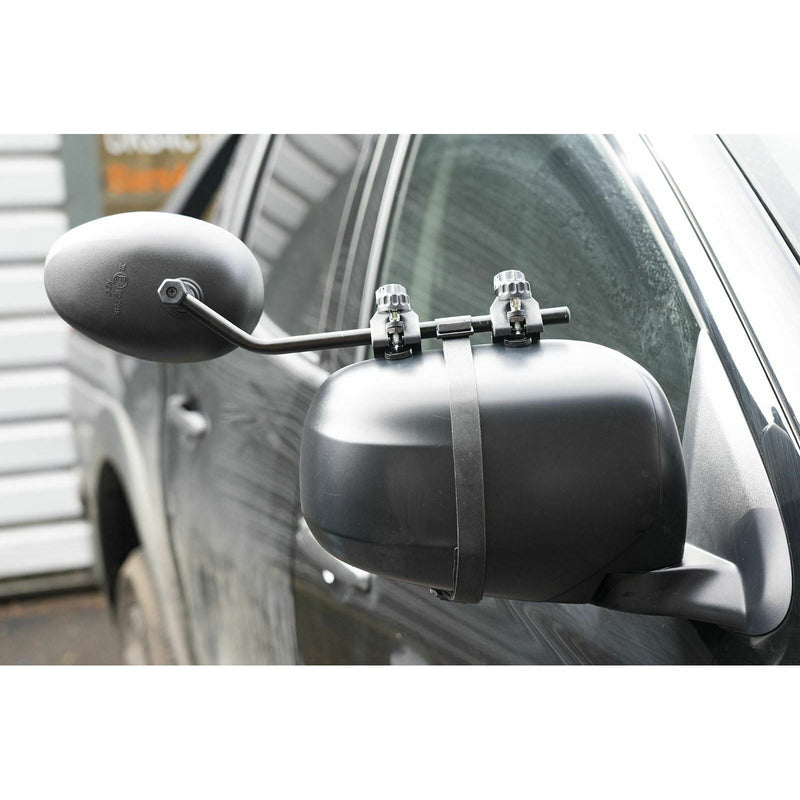 New Maypole 8327 Universal Convex Glass Deluxe Car Caravan Towing Mirror Maypole - Dynamic Drive