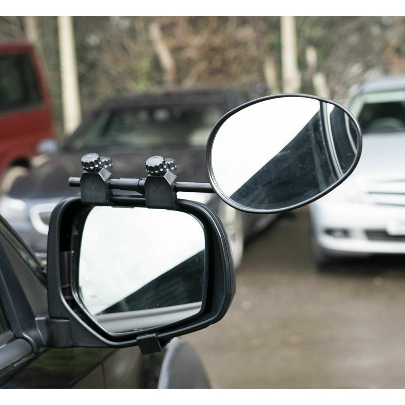 New Maypole 8327 Universal Convex Glass Deluxe Car Caravan Towing Mirror Maypole - Dynamic Drive