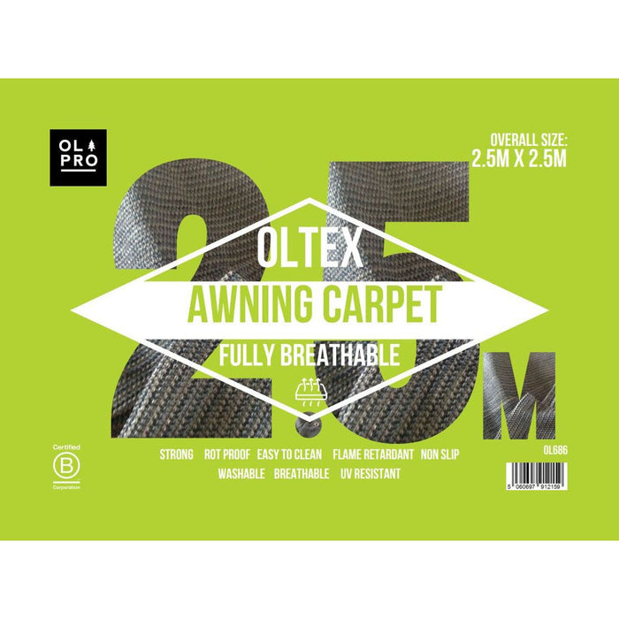 Olpro OLTex Breathable Awning Carpet Blue/ Grey Olpro - Dynamic Drive