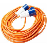 Orange 25 Metre 230v Electric Hook Up Extension Leisurewize - Dynamic Drive