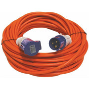 Orange 25 Metre 230v Electric Hook Up Extension Leisurewize - Dynamic Drive