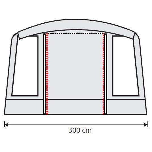 Outdoor Revolution Airedale Side Porch F/G Pole Outdoor Revolution - Dynamic Drive