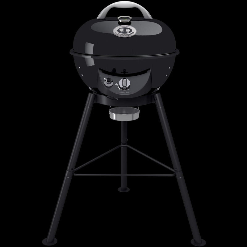 Outdoor Chef Chelsea City 420 Gas Kettle BBQ with Tripod Legs & Lid Outdoor Chef - Dynamic Drive