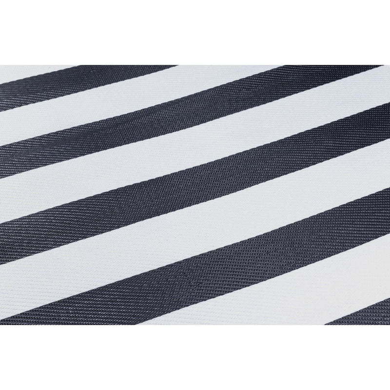 Outdoor Garden Rug Portable Reversible Mat for Decking Patio Zebra Stripe Zebra 120 x 180 cm Plastic Straw ukcampingandleisure - Dynamic Drive