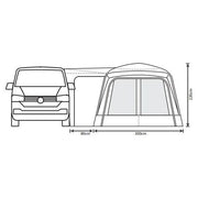 Outdoor Revolution Cayman Inflatable Air High Awning (255-305cm) Outdoor Revolution - Dynamic Drive