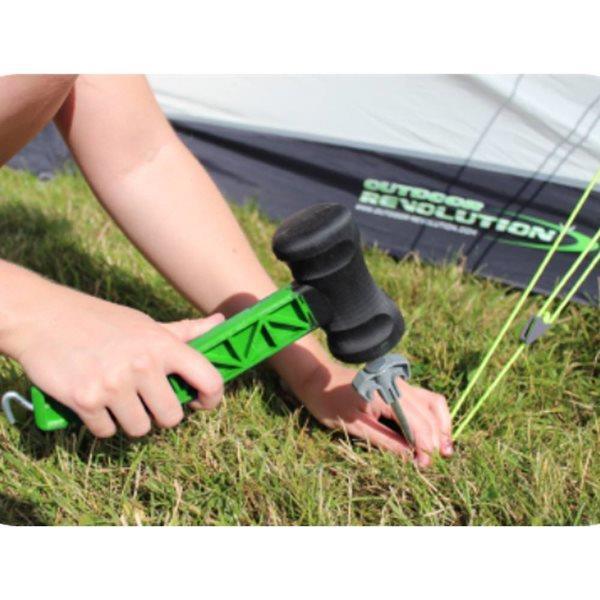Outdoor Revolution Deluxe Storm Kit & Screw Pegs - Extra security for your tent or awning Outdoor Revolution - Dynamic Drive