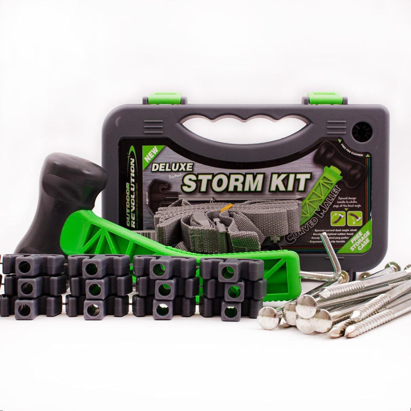 Outdoor Revolution Deluxe Storm Kit & Screw Pegs - Extra security for your tent or awning Outdoor Revolution - Dynamic Drive
