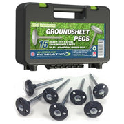 Outdoor Revolution Eco Warrior Steel Metal Tent Awning Groundsheet Pegs Box Of 15 Outdoor Revolution - Dynamic Drive