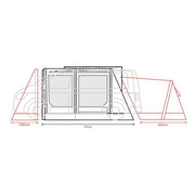 Outdoor Revolution Movelite T3E High Awning (255-305cm) Outdoor Revolution - Dynamic Drive