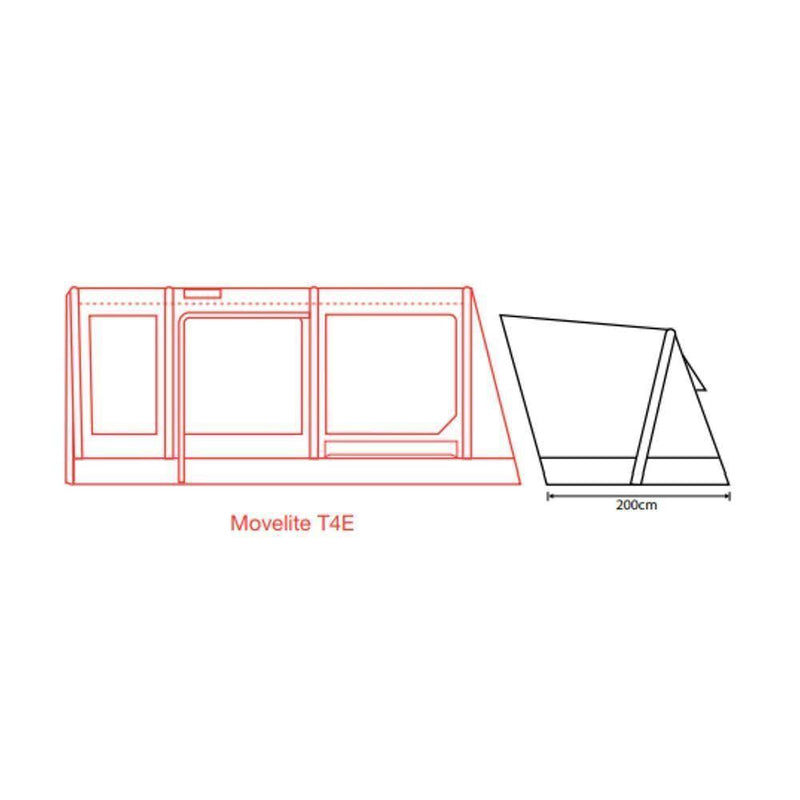 Outdoor Revolution Movelite T4E PC Annexe Outdoor Revolution - Dynamic Drive