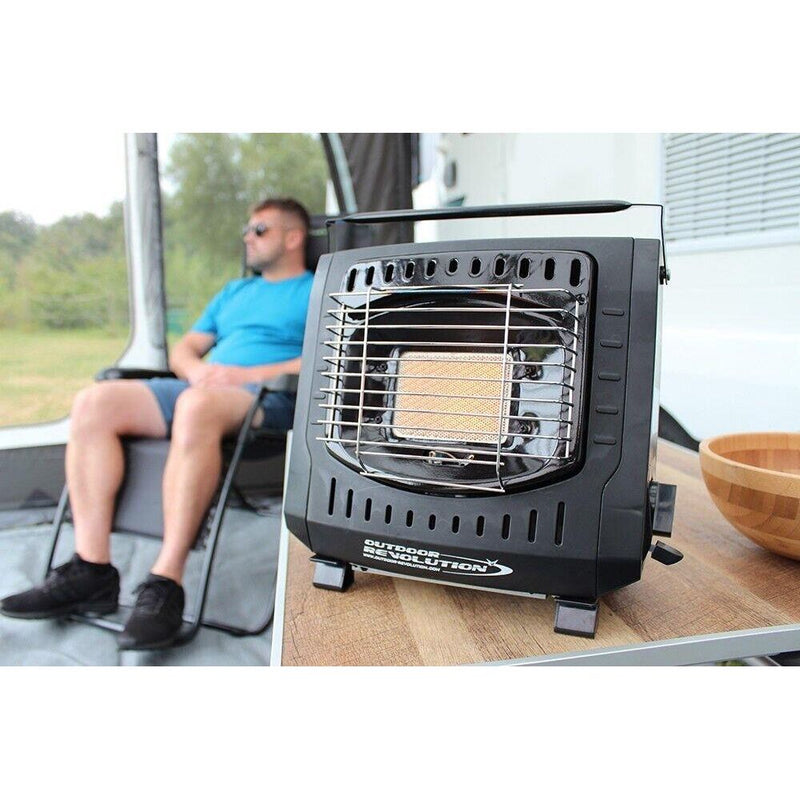 Outdoor Revolution Portable Gas Heater 1200W Camping Heater Outdoor Revolution - Dynamic Drive