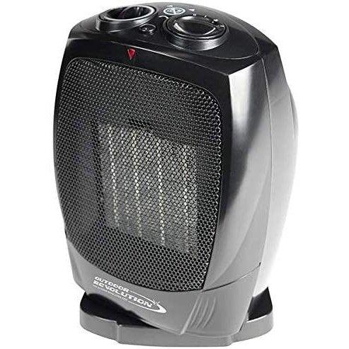 Outdoor Revolution Portable PTC Oscillating Ceramic Heater 750W/1500W Camping Outdoor Revolution - Dynamic Drive