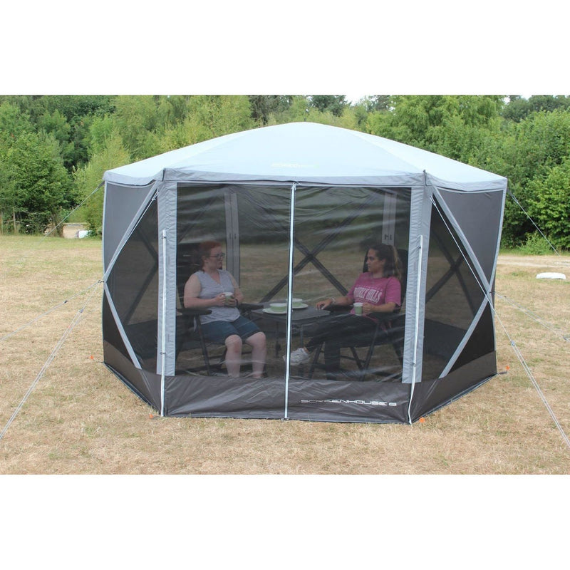 Outdoor Revolution Screenhouse 6 Panel Quick Erect Pop Up Shelter Gazebo ORSH0006 Outdoor Revolution - Dynamic Drive