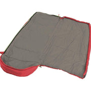 Outwell Campion Junior Kid / Childrens Sleeping Bag Red - 2 Season Outwell - Dynamic Drive