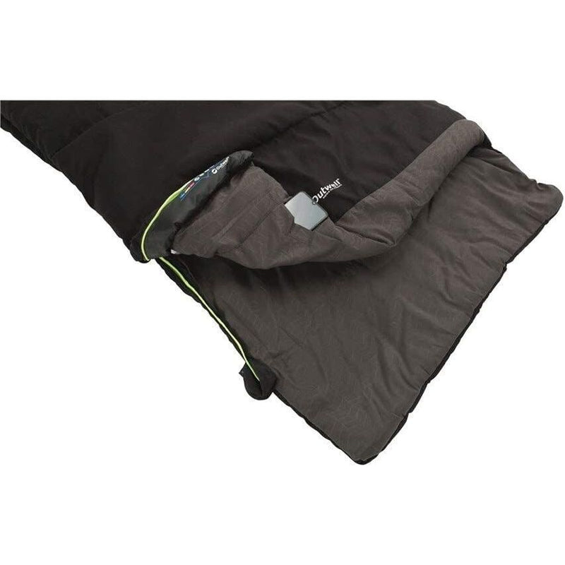 Outwell Celebration Luxury Single Sleeping Bag - Black - 2 Season Outwell - Dynamic Drive