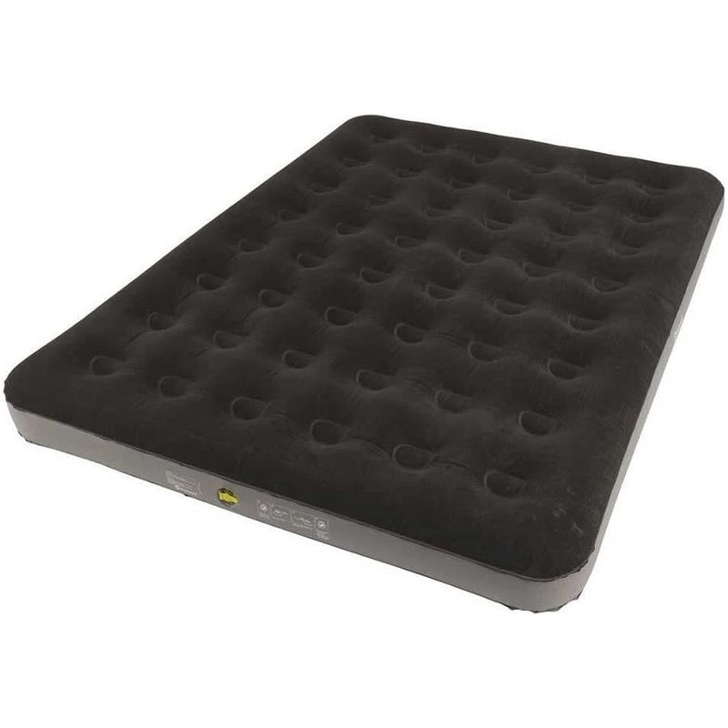Outwell Classic King Airbed Flocked Camping Inflatable Mattress Air Bed Outwell - Dynamic Drive