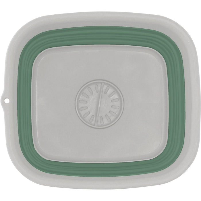 Outwell Collaps Callapsible Wash Bowl with Drain - Shadow Green Outwell - Dynamic Drive