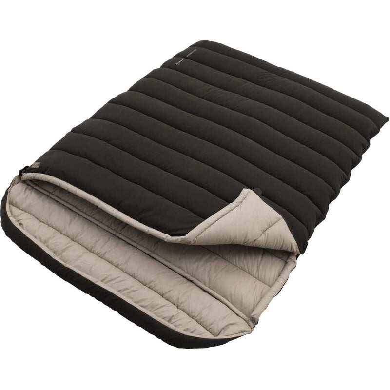 Outwell Constellation Lux Double Luxury 3 - 4 Season Sleeping Bag - Brown Outwell - Dynamic Drive