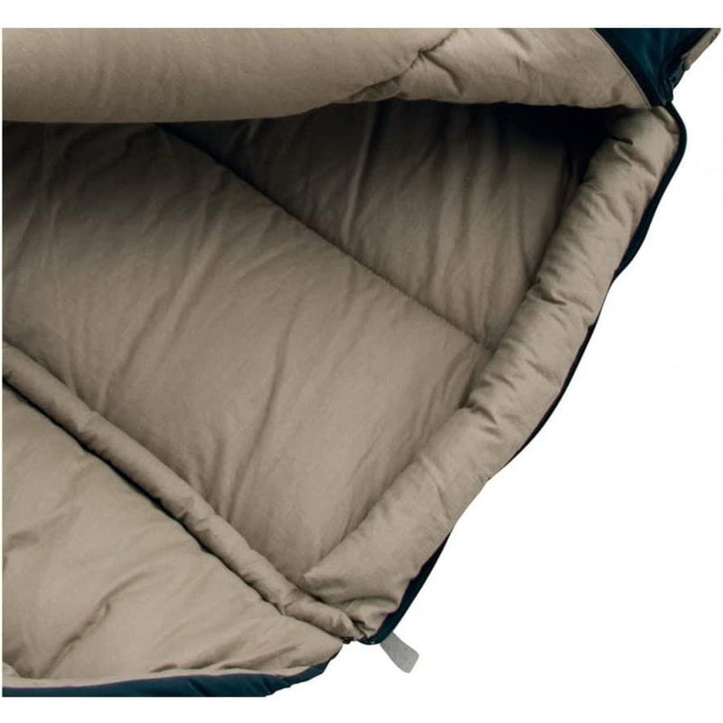 Outwell Constellation Lux Double Luxury 3 - 4 Season Sleeping Bag - Brown Outwell - Dynamic Drive
