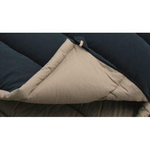 Outwell Constellation Lux Double Luxury 3 - 4 Season Sleeping Bag - Brown Outwell - Dynamic Drive