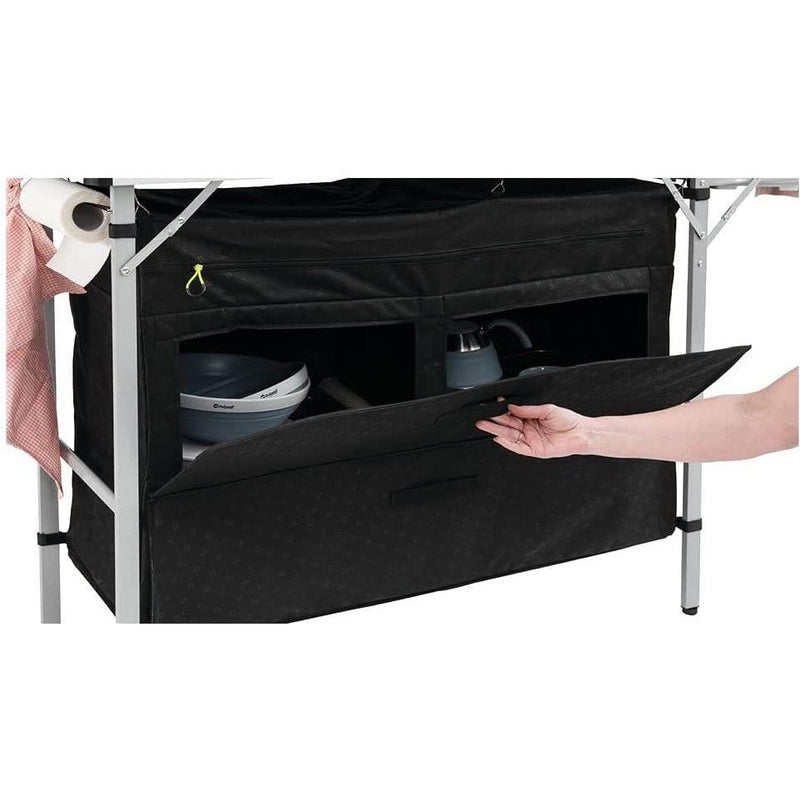 Outwell Magante Camping Kitchen Unit Storage Unit Cupboard Folding Outwell - Dynamic Drive