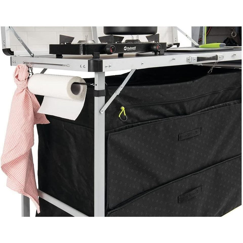 Outwell Magante Camping Kitchen Unit Storage Unit Cupboard Folding Outwell - Dynamic Drive