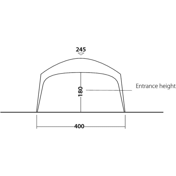 Outwell Summer Lounge XL 3 x 3 Event Shelter Gazeebo with UPF 50+ Outwell - Dynamic Drive