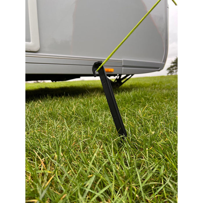 Olpro Pack of 6 Extra Long and Strong 30cm Nylon Tent Peg Olpro - Dynamic Drive
