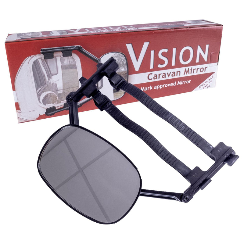 Pair 4x4 Van Caravan Trailer Motorhome Towing Mirrors Vision E Approved Vision - Dynamic Drive