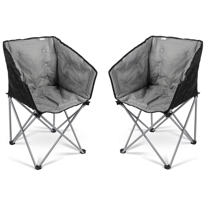 Pair of Kampa Padded Camping Tub Chair Kampa - Dynamic Drive