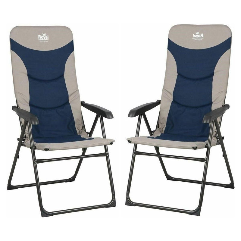 Pair Of Royal Colonel Camping Chair Royal - Dynamic Drive