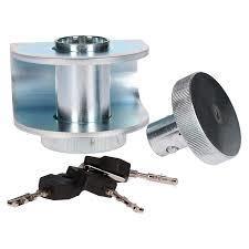 Plant Trailer Towing Eye Lock 40 / 50mm, Stronghold, Insurance Approved Stronghold - Dynamic Drive