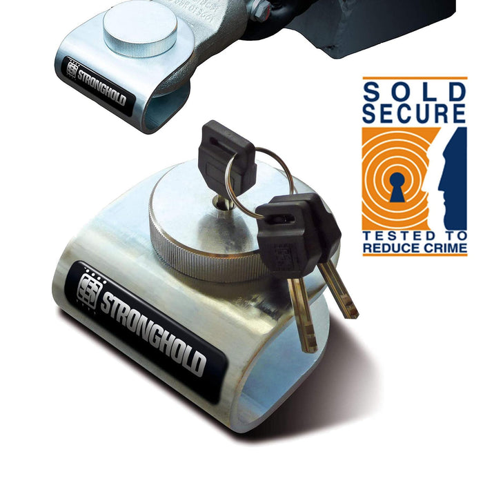 Plant Trailer Towing Eye Lock 40 / 50mm, Stronghold, Insurance Approved Stronghold - Dynamic Drive