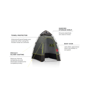 Zempire Pocket Rocket Shower Tent Zempire - Dynamic Drive