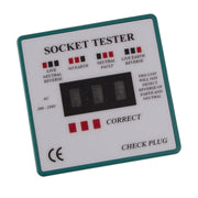 Polarity Tester Socket Tester Plug-In Mains Tester Caravan Motorhome Powerpart - Dynamic Drive