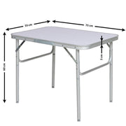 Portable Aluminium Folding Camping Table Camp Active - Dynamic Drive
