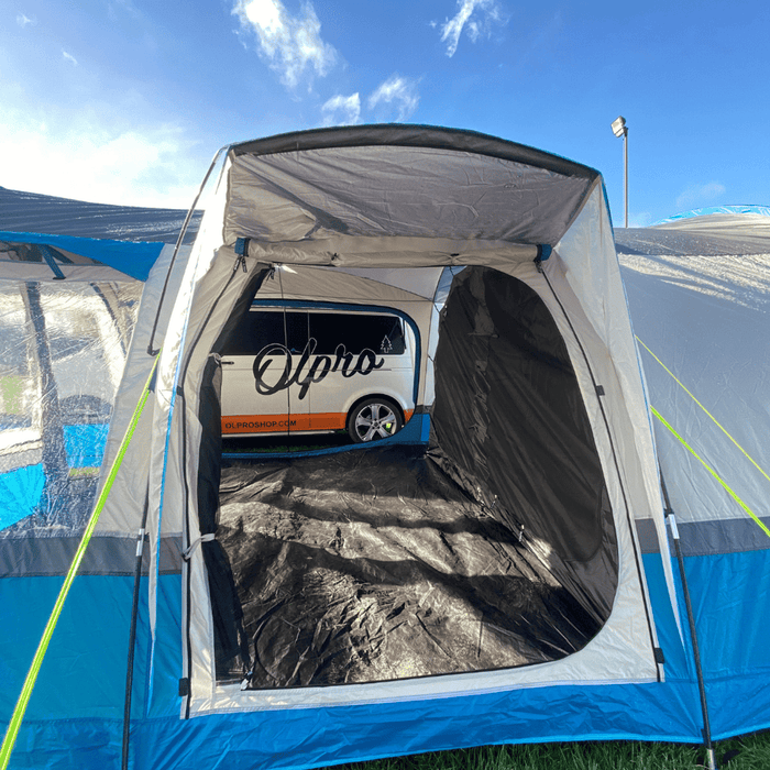 Olpro Cocoon v2 Campervan awning (Fibreglass Poles) Olpro - Dynamic Drive
