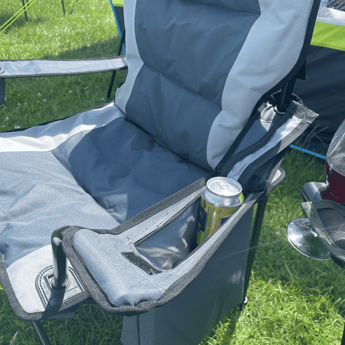Olpro Henwick Chair Grey & Black Olpro - Dynamic Drive