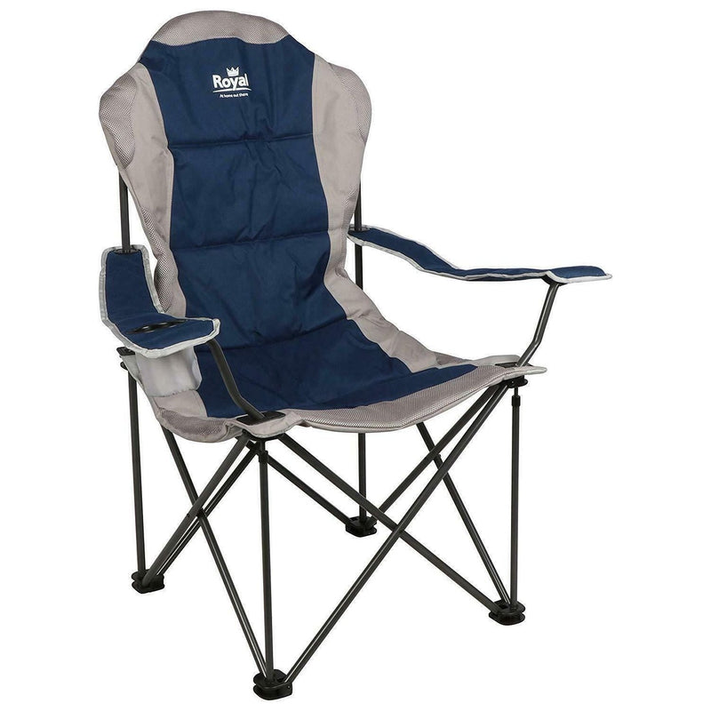 Royal President Folding Camping Chair Royal - Dynamic Drive
