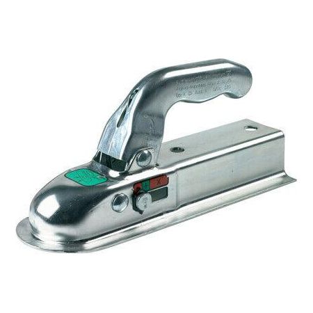 Pressed Steel Unbraked 50mm Trailer Hitch Coupling For 50mm Box Max 750kgs Ring Automotive - Dynamic Drive