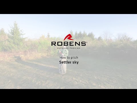 Robens Settler Sky 10 Berth Poled Tent Robens - Dynamic Drive