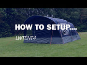 Olympus Air Tent 6 Person with Pump and Carry Bag Leisurewize - Dynamic Drive