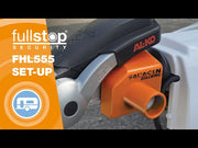 Saracen Gullwing AKS2004 / AKS3004 - Insurance Approved AlKo Caravan Hitch Lock Purpleline - Dynamic Drive