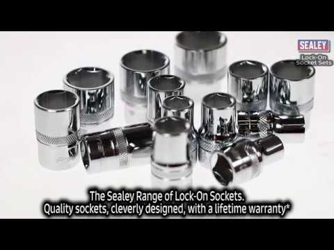 Sealey 13pc 1/4" Drive Lock On Socket Set 4-14mm up to 85% Rounded Nuts AK2746 Sealey - Dynamic Drive