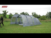 Coleman Vail Tent 6L Family Camping Holiday 6 Person Tunnel Outdoors Camp Coleman - Dynamic Drive