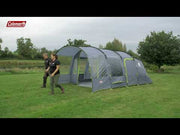 Coleman Tent Vail 4L Camping Outdoors 4 Berth Tunnel Family Festival Kids Coleman - Dynamic Drive