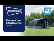 Olympus Air Tent 6 Person with Pump and Carry Bag Leisurewize - Dynamic Drive