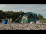 Coleman Octagon Green 8 Person Blackout Tent Camping Festival Outdoors Garden Coleman - Dynamic Drive